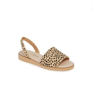 Matisse Easy Sandal size 7 vacation leopard print resort